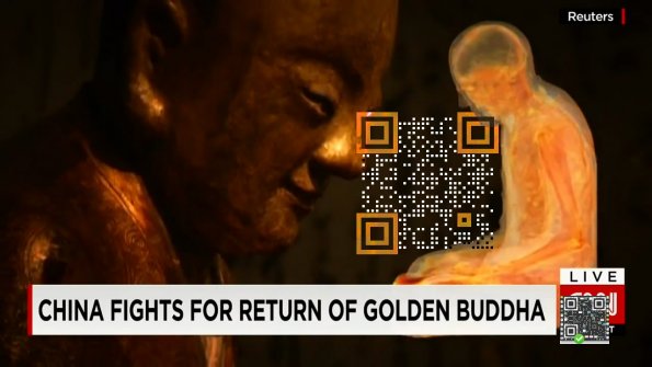 China fights for relic containing mummified monk
