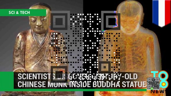 Scientists shocked to find 1000-year-old mummy inside ancient Chinese Buddha statue